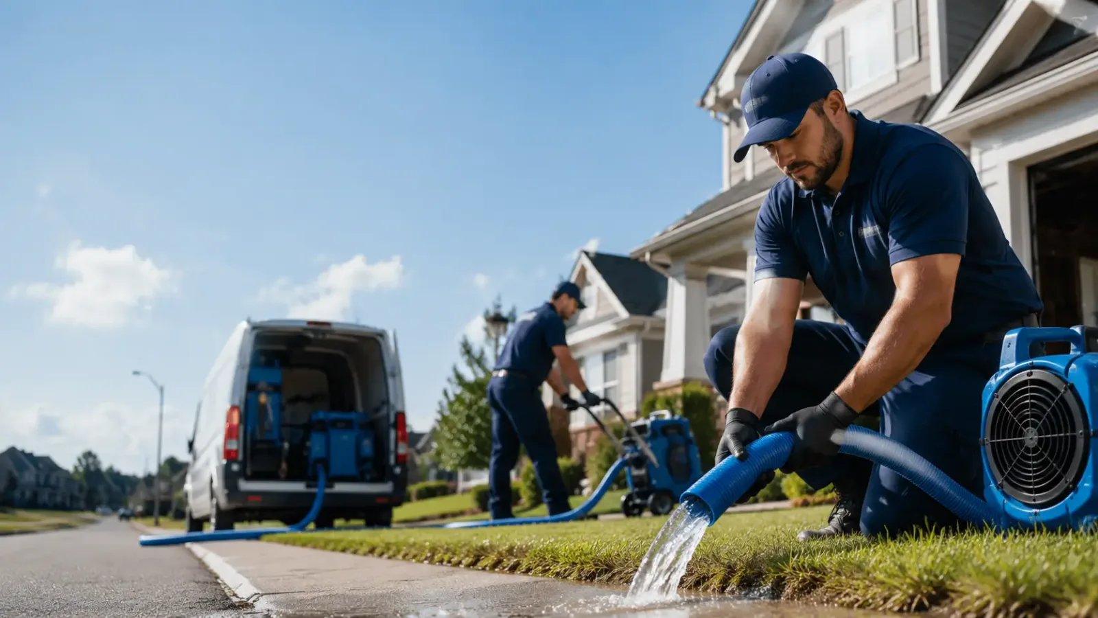 Flood Damage Restoration in Alberta, VA